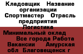 Кладовщик › Название организации ­ Спортмастер › Отрасль предприятия ­ Логистика › Минимальный оклад ­ 28 650 - Все города Работа » Вакансии   . Амурская обл.,Благовещенск г.